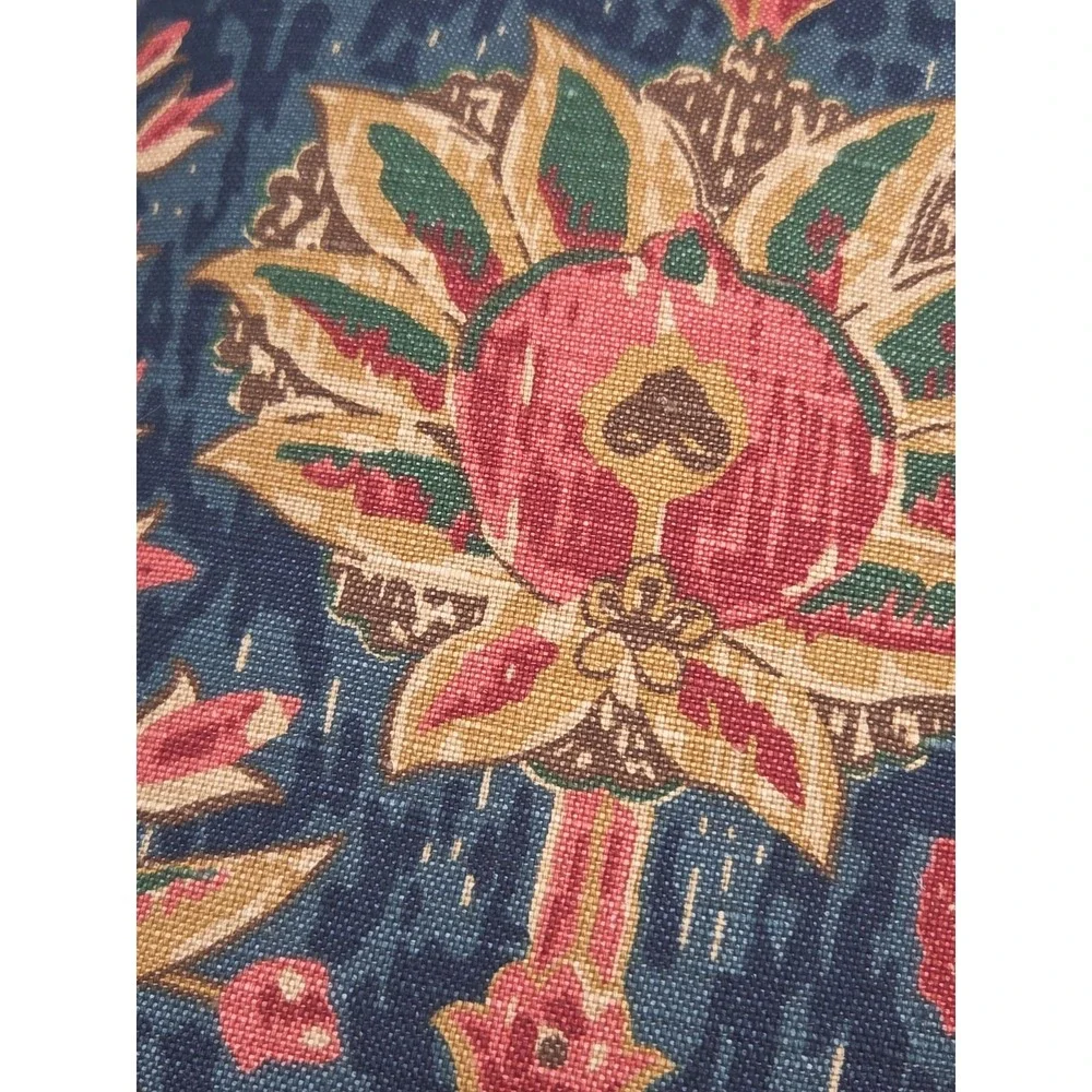 Thibaut Jacaranda Bohemian Ikat Blue Decorative Throw Pillow 15
